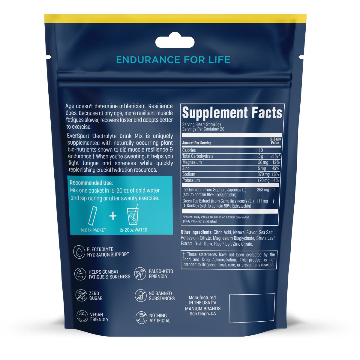 Advanced Electrolyte Drink Mix